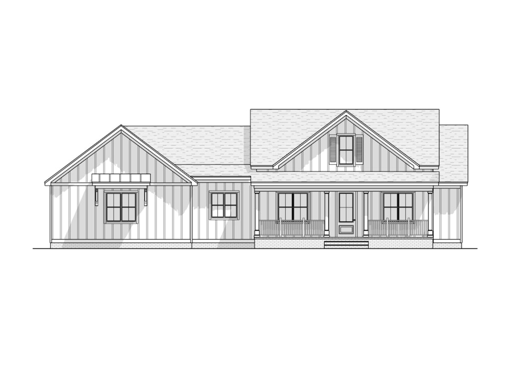 LifeStage Home Designs | 1 Story Plans | Catawba Valley Cottage