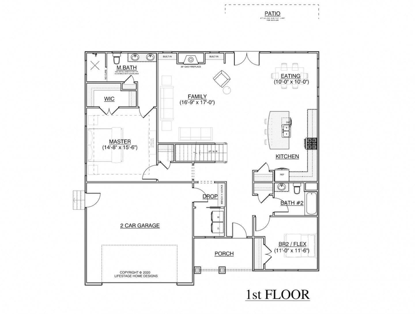 LifeStage Home Designs | 2 Story Plans | The Haywood