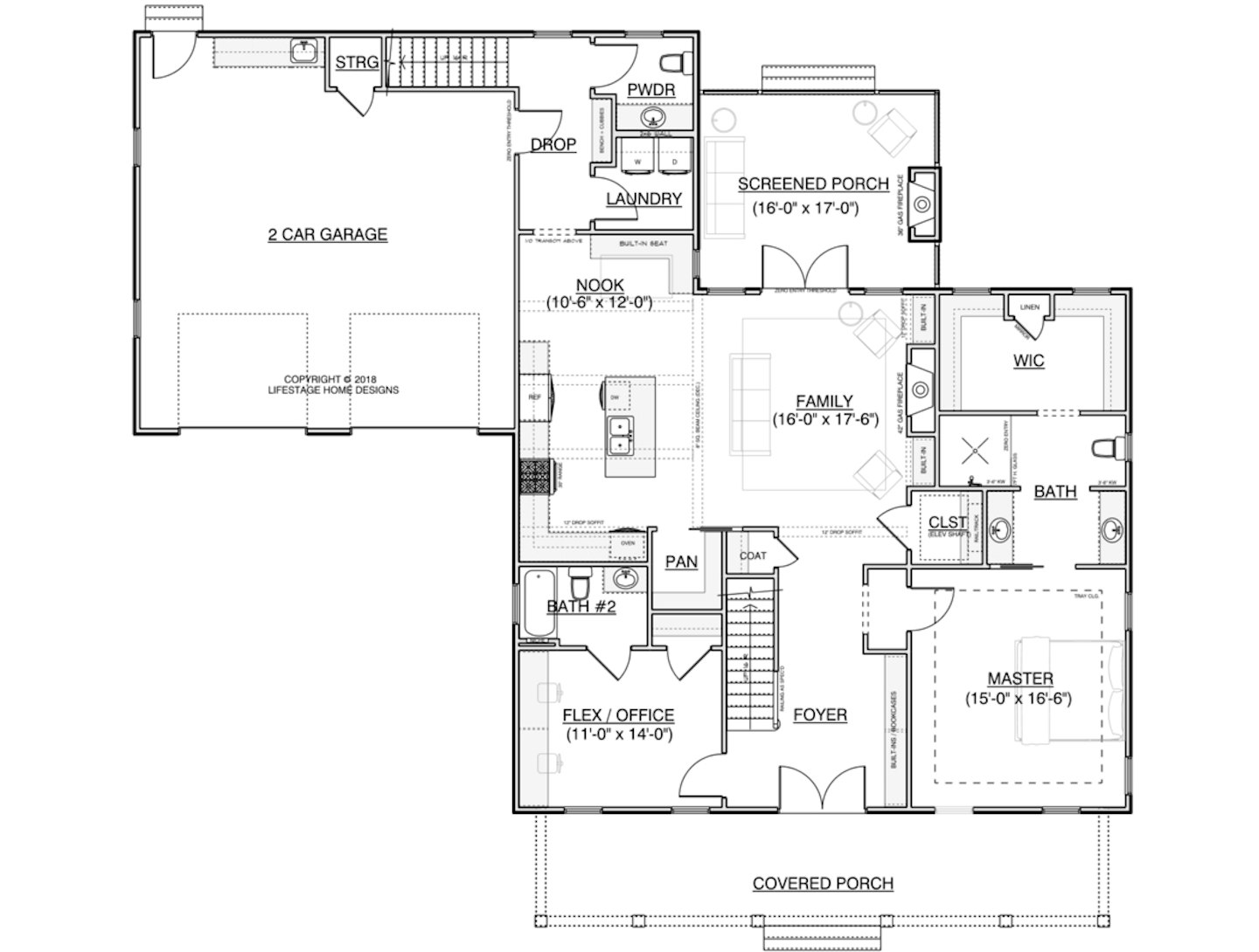 LifeStage Home Designs | 2 Story Plans | The Shelby