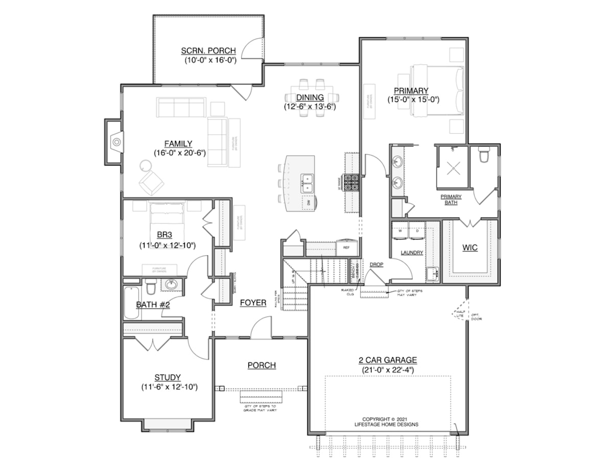 LifeStage Home Designs | 2 Story Plans | The Farmingdale