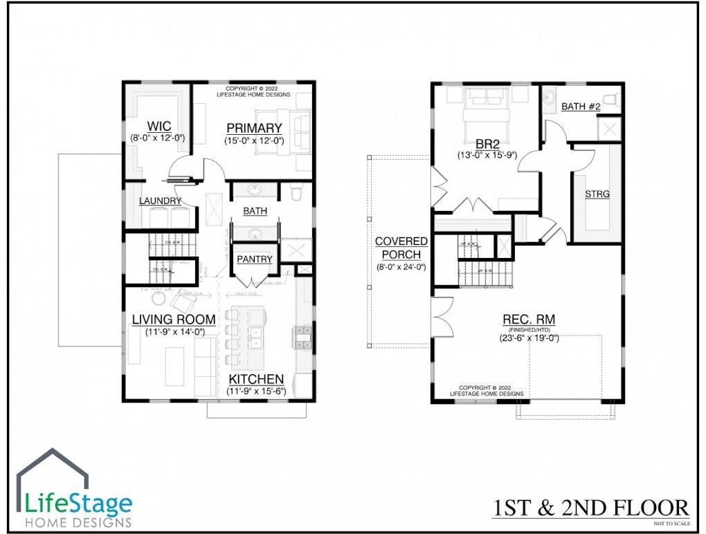 LifeStage Home Designs 2 Story Plans Bethel Woods