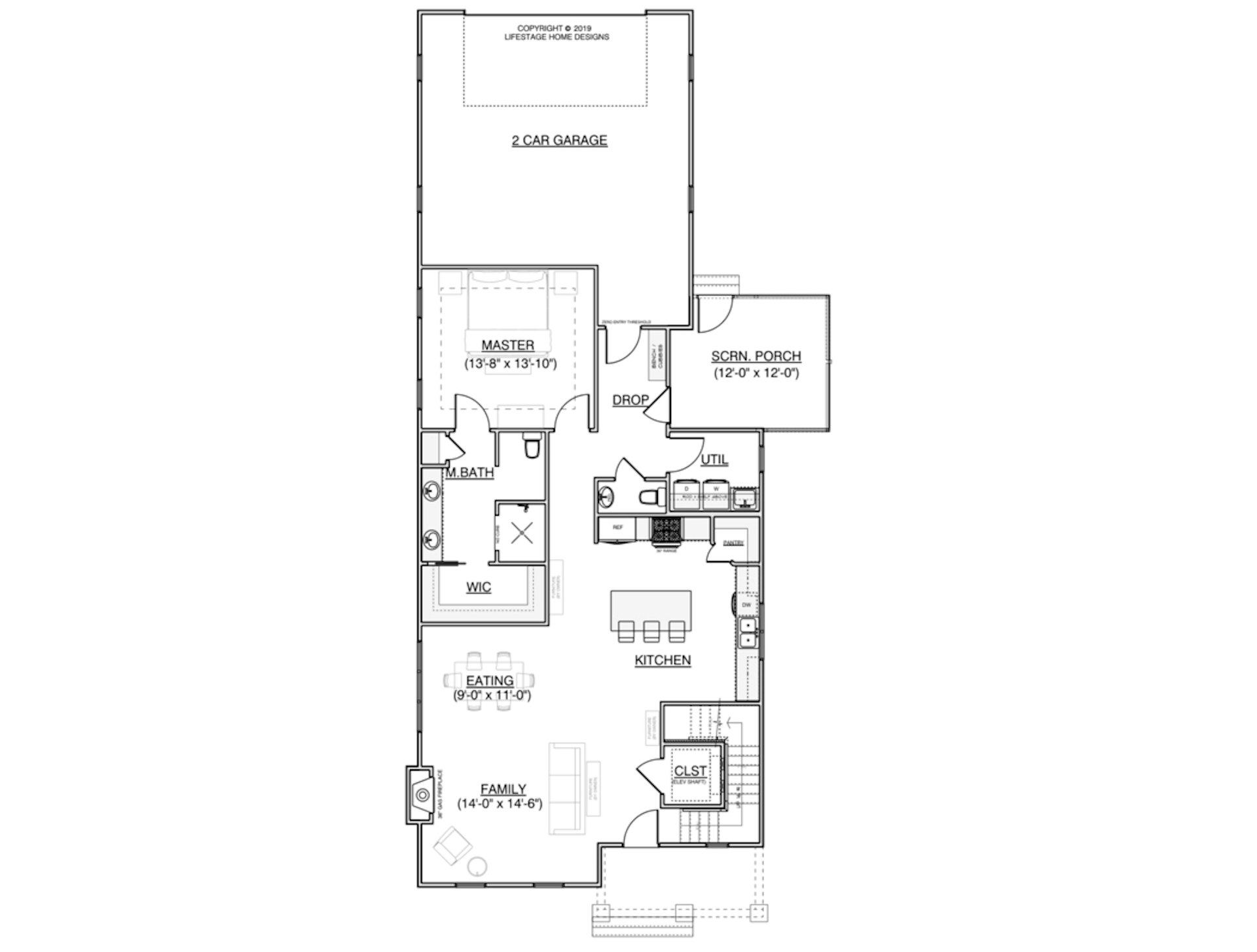 LifeStage Home Designs | 2 Story Plans | The Millcroft