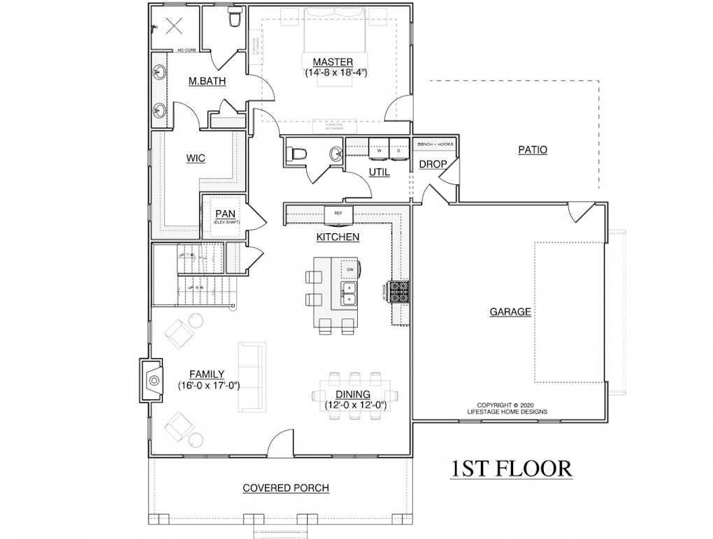 LifeStage Home Designs | 2 Story Plans | The Margate