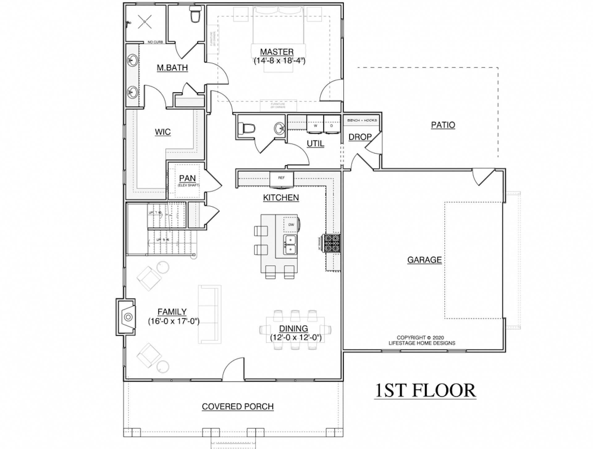 LifeStage Home Designs | 2 Story Plans | The Margate