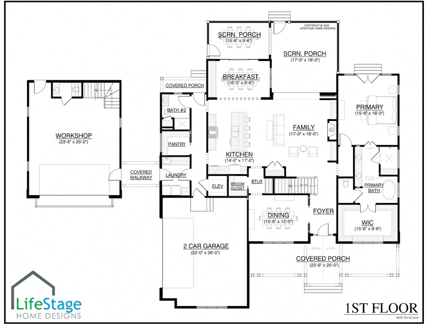 LifeStage Home Designs 2 Story Plans Hickory Grove Retreat