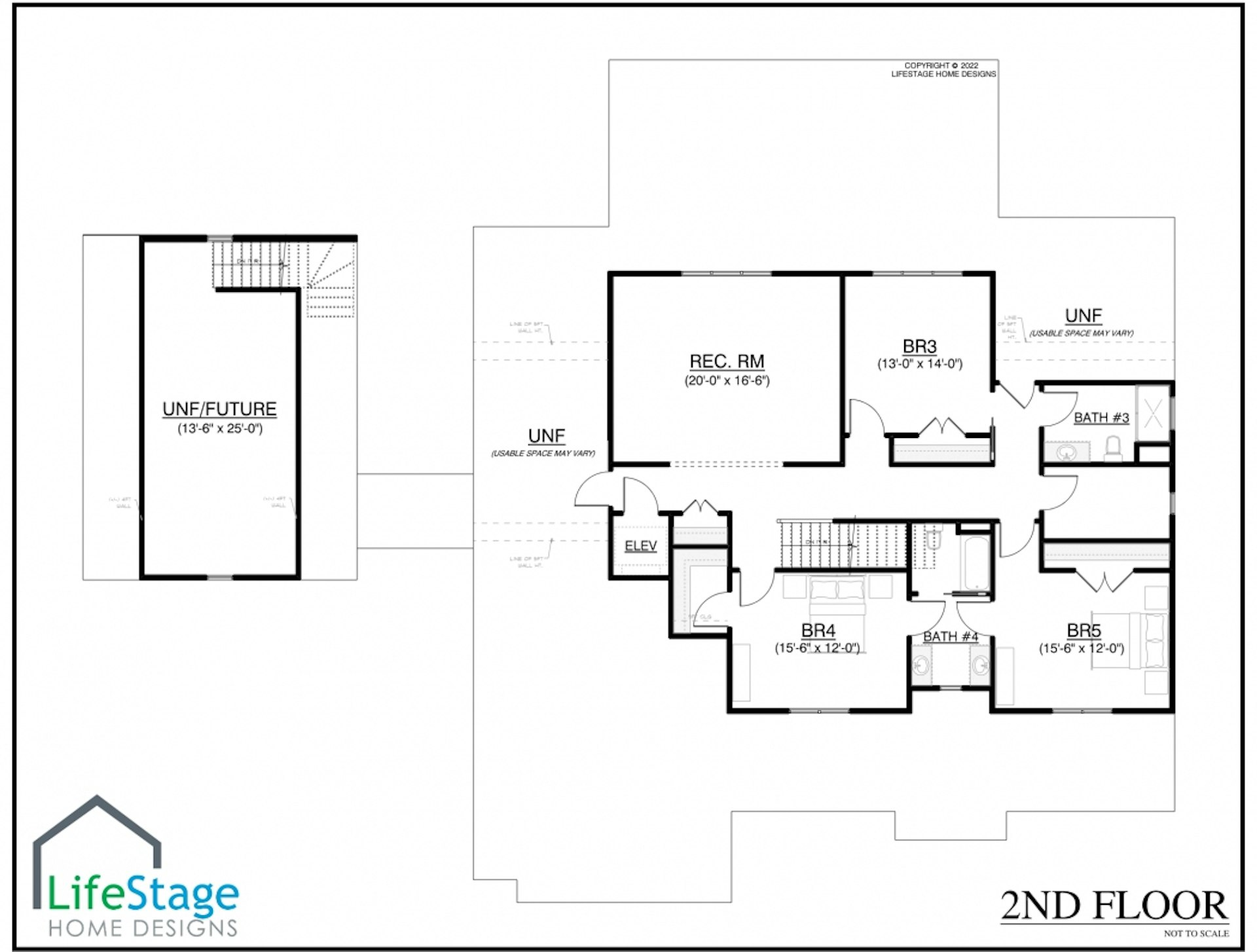 LifeStage Home Designs 2 Story Plans Hickory Grove Retreat
