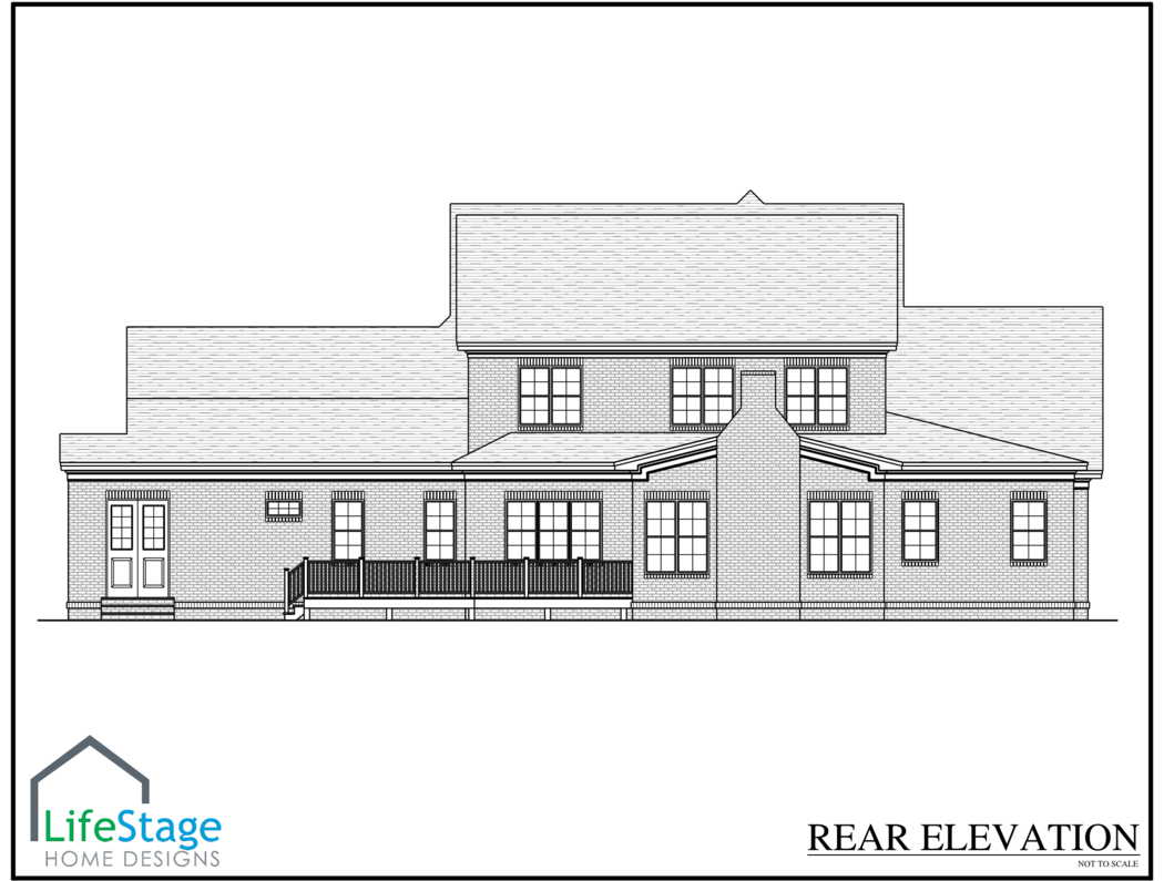 LifeStage Home Designs | 2 Story Plans | The Blackburn House