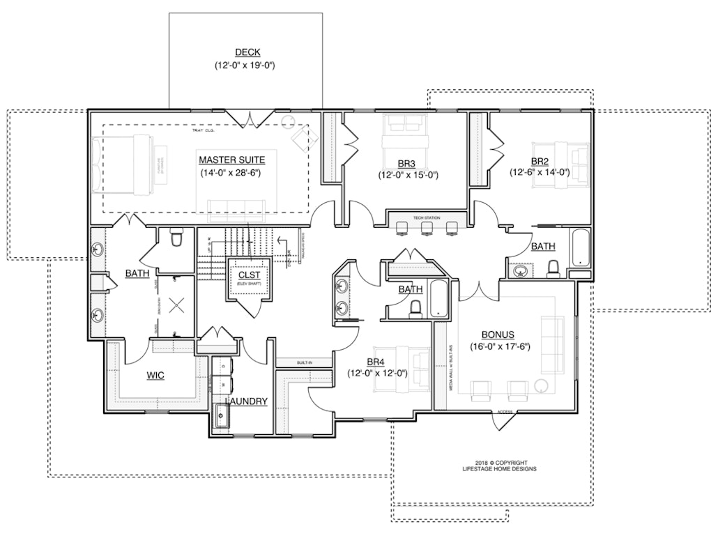 LifeStage Home Designs | Multigenerational | The Asheville