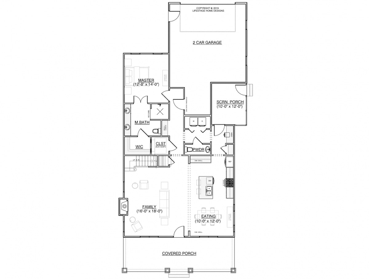 LifeStage Home Designs | 2 Story Plans | The Sweetbriar